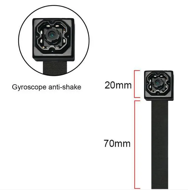 Alt view image 3 of 7 - MateCam X9 Covert Mini DIY Camera Module with EIS Anti-Shake Lens, Wireless WiFi Micro Camera for Discreet DIY Recording
