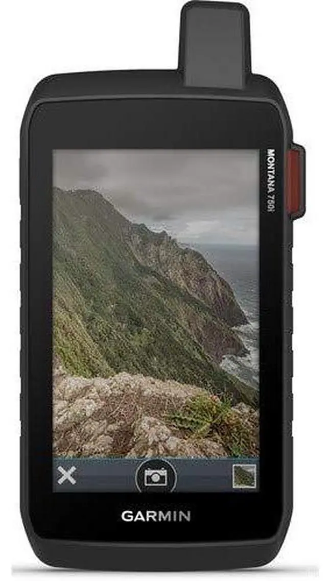 Alt view image 8 of 10 - Garmin Montana 750i Rugged GPS Navigator with inReach & 8MP Camera (010-02347-00)
