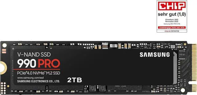 Alt view image 6 of 11 - SAMSUNG 990 PRO PCIE 4.0 NVME M.2 2T