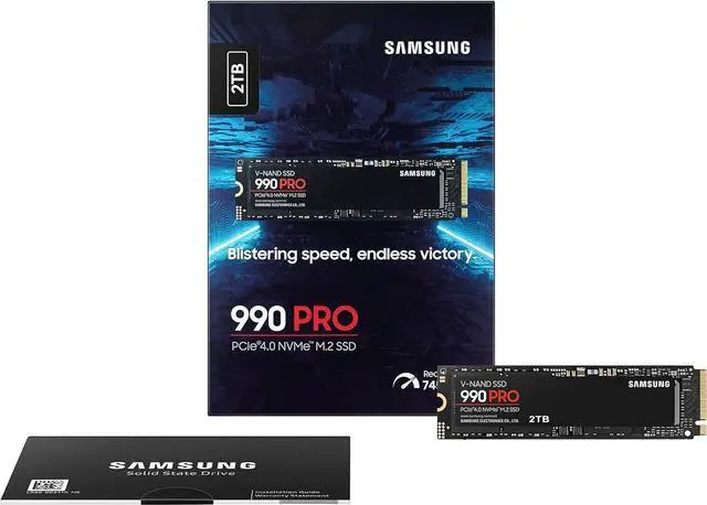 Alt view image 11 of 11 - SAMSUNG 990 PRO PCIE 4.0 NVME M.2 2T