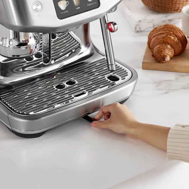 Alt view image 3 of 6 - Breville Oracle Jet Espresso Machine, Brushed Stainless Steel