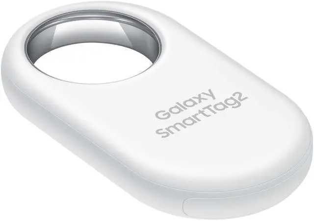 Alt view image 2 of 2 - SAMSUNG SmartTag2 (2023) Bluetooth + UWB, IP67 Water and Dust Resistant, Findable via App, 1.5 Year Battery Life - White