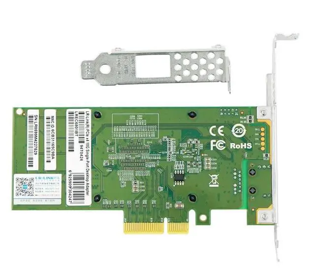 Alt view image 3 of 3 - JLSFT PCI-E 10G single-port server network card