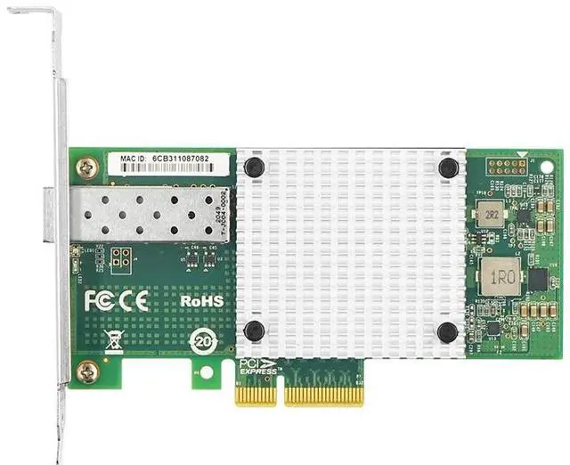 Alt view image 5 of 5 - JLSFT PCIe X4 10G single-port network card