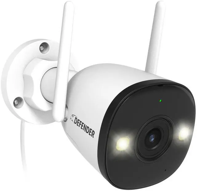 Main image of Defender AI POWERED Guard Pro 4K Wi-Fi 6 Plug-in Power Security Camera