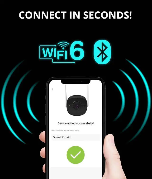 Alt view image 5 of 6 - Defender AI POWERED Guard Pro 4K Wi-Fi 6 Plug-in Power Security Camera
