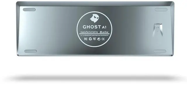 Alt view image 6 of 7 - Ghost - A1 Aluminum Wireless Keyboard
