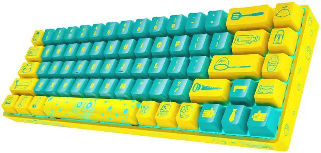 Main image of Banshee K68 HE Magnetic Switch Keyboard - SpongeBob SquarePants