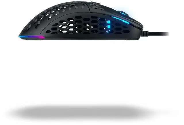 Alt view image 4 of 5 - Ghost M1 UltraLight Gaming Mouse - Black