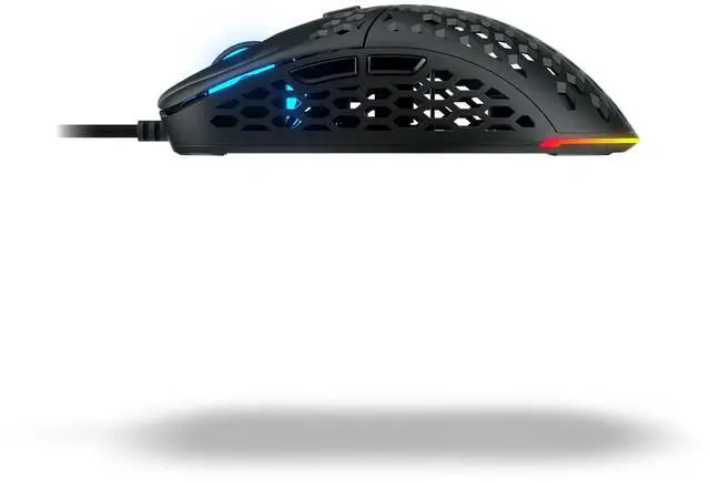Alt view image 3 of 5 - Ghost M1 UltraLight Gaming Mouse - Black
