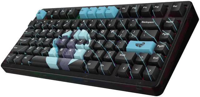 Alt view image 2 of 7 - K75 Mechanical Keyboard - Space Whale