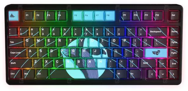 Main image of K75 Mechanical Keyboard - Space Whale