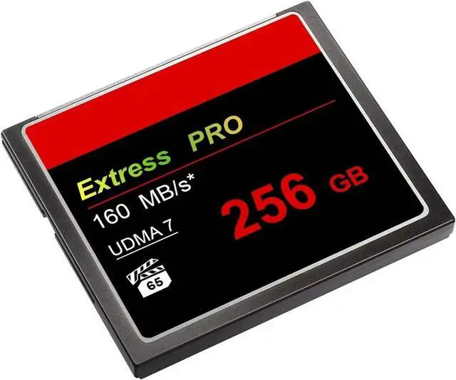 Alt view image 5 of 5 - GYWY 256GB UDMA high-Speed CF Card 160MB/s Transmission Speed