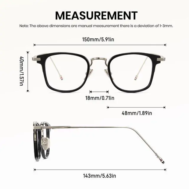 Alt view image 5 of 5 - Cyxus Blue Light Bloking Glasses for Women Men TR90 Square Fashion Frame Computer UV400 Protection Work Anti Glare 8235T64