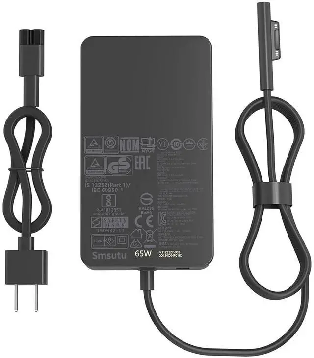 Main image of 65W 44W 39W 1706 Charger Fit for Microsoft Surface Pro 9 8 7+ 7 6 5 4 3 X Surface Laptop 5 4 3 2 1 Surface Go 3 2 1 Fit Model 1800 1951 1943 1963 1625 1796 1769 1735 Laptop Adapter Power Cord