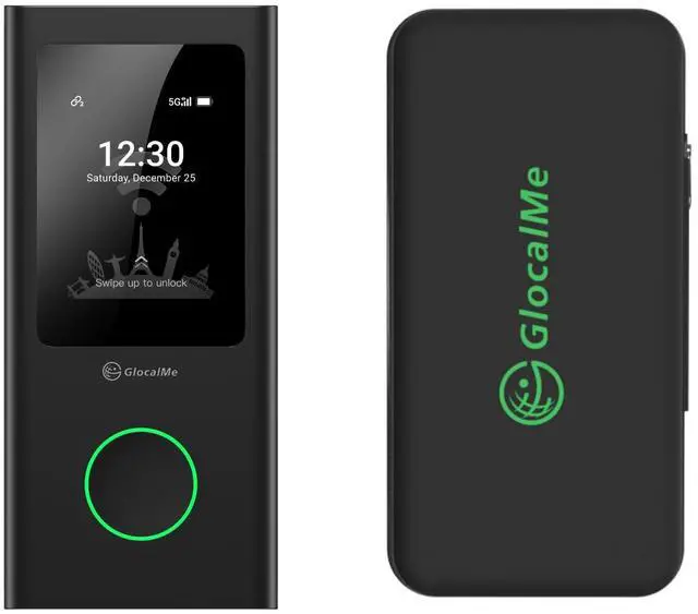 Main image of GlocalMe Numen Air 5G Mobile Hotspot with Protective Travel Case