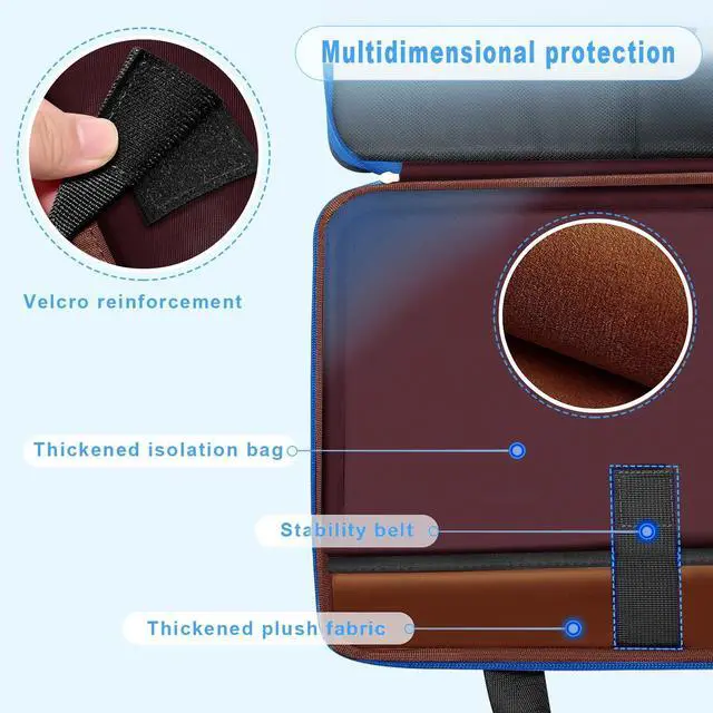 Alt view image 3 of 5 - ZINZ Slim Expandable Laptop Case 15.6 Inch Sleeve Upgraded Protective Durable Recycled Carrying Case Compatible with MacBook 15" & 16" and Most 15" 15.6" 16" Notebook,B01K03