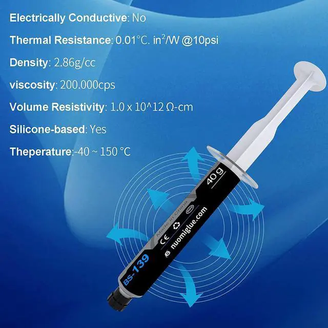 Alt view image 2 of 5 - BSFF Thermal Paste, 40g with 4 Toolkit