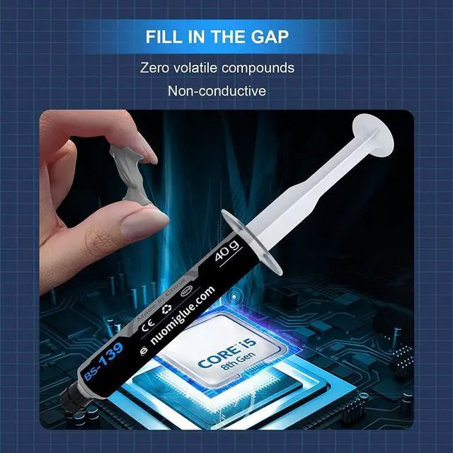 Alt view image 3 of 5 - BSFF Thermal Paste, 40g with 4 Toolkit