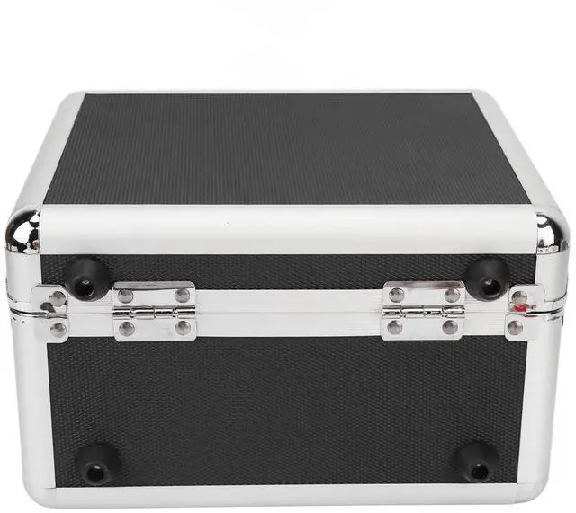 Alt view image 3 of 5 - Hard Drive Storage Box Hard Drive Case Hard Drive Storage Case Hard Drive Carrying Case 2.5in Hard Drive Storage Box 20 Bays Double Protection Convenient Handle Hard Drive Case