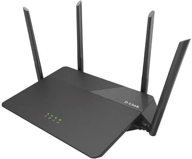 Main image of D-Link WiFi Smart Router AC1900 Wireless Dual Band MU-MIMO Powerful Dual Core Processor Fast Gaming & 4K Streaming Reliable Coverage (DIR-878), Black