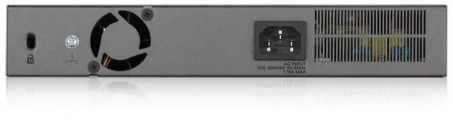 Alt view image 3 of 5 - Zyxel 8-Port Gigabit PoE+ Switch | Smart Managed | 130 Watt Budget | 2x Gigabit Copper Ports + 2x SFP | Nebula Cloud Managment | Long Range [GS1350-12HP]