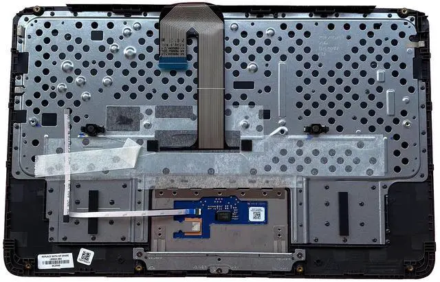 Alt view image 2 of 5 - New Genuine Replacement for HP Chromebook 11A-NB0013DX 11A-NB0047NR NB Laptop Upper Case Palmrest Keyboard Touchpad Assembly Part L99855-001