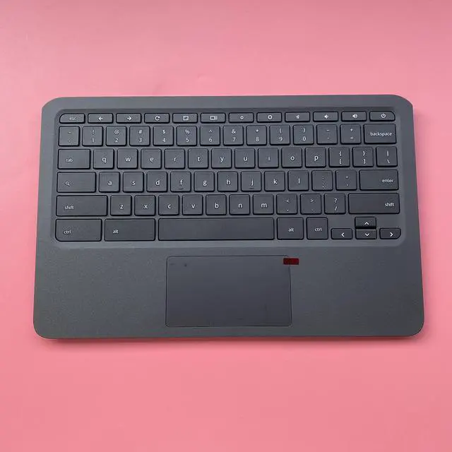 Alt view image 3 of 5 - New Genuine Replacement for HP Chromebook 11A-NB0013DX 11A-NB0047NR NB Laptop Upper Case Palmrest Keyboard Touchpad Assembly Part L99855-001