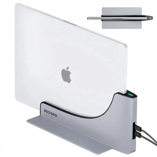 Main image of Ascrono Dock for 13" 15" 16" MacBook Pro - Docking Station - Connect w/Two Thunderbolt 4 USB-C Ports - Mac Docking Station Hub for MacBook Pro 13, 15, 16 (2016-2020, 13" M1 & M2 2022) with Touch Bar