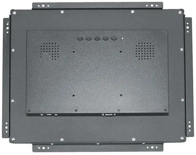 Alt view image 2 of 5 - 17 Inch Open Frame Design Touch Screen Monitor Display with VESA & Rear Mounting Bracket for Kiosk Industrial Automation POS Retail Self-Service