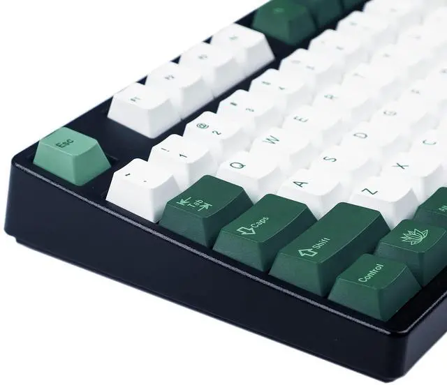 Alt view image 3 of 5 - 144 Keys Botanical Cherry Profile PBT Dye Sub Keycaps for MX Mechanical Keyboard GMMK Filco Ducky 104 TKL GK61 KBD75 96 GK64 68 (144 Key Botanical)