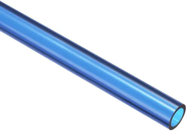 Alt view image 5 of 5 - uxcell PETG Tubing Hard Tube 10mm ID, 14mm OD, 0.5m/20inch Length, Blue for PC Water-cooling System 4pcs