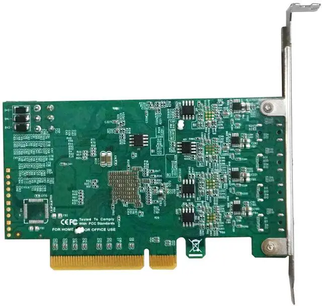 Alt view image 3 of 5 - HighPoint Technologies Highpoint RocketU 1244C PCIe 3.0 x8 4X 10Gb/s Port USB 3.2 Controller
