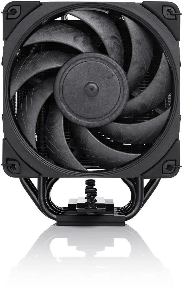 Alt view image 2 of 5 - Noctua NH-U12A chromax.Black, 120mm Single-Tower CPU Cooler (Black)