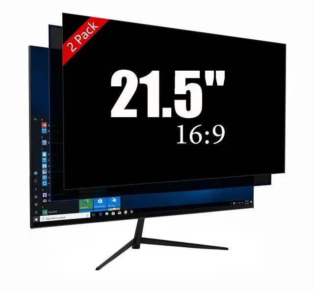 Main image of Ceydebne 21.5 Inch Privacy Screen for Monitor with 16:9 Widescreen Monitor Blue Light Screen Protector - Anti-Glare - Anti-Scratch Protector Film for Data Confidentiality Privacy Shield [2 Pack]