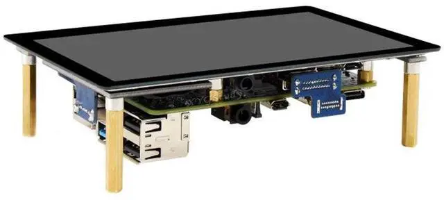 Alt view image 4 of 5 - 5inch HDMI Capacitive Touch AMOLED Display Monitor with Toughened Glass Cover Screen Resolution 960×544 Supports PC Raspberry Pi 4 3 Model B B+ Zero Jetson Nano @XYGStudy