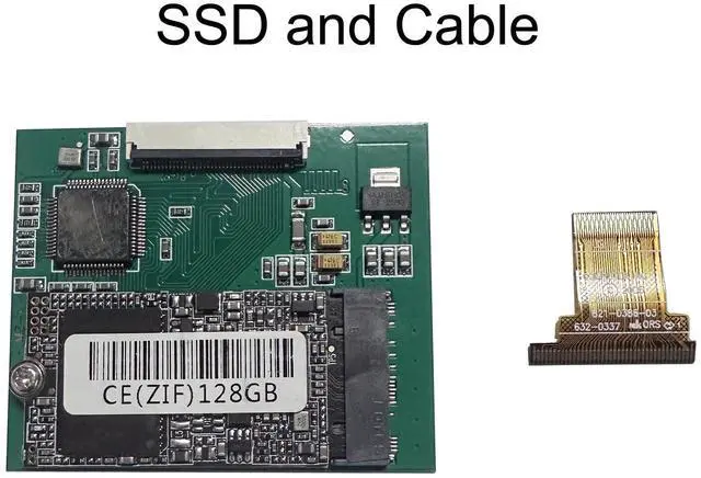Alt view image 2 of 4 - SELLTOONE 128GB SSD for iPod Classic 6th 7th iPod Video 5Gen 5.5th Replace HS081HA MK8010GAH MK8022GAA MK1634GAL MK1231GAL ZIF CE Solid State Drive (128GB)