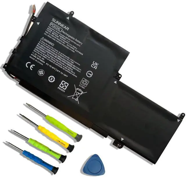 Main image of SUNNEAR PG03XL 831758-005 Laptop Battery Replacement for HP Spectre X360 15 AP011DX 15-AP000 AP000NA AP000NF AP000NX Series Notebook 831532-421 HSTNN-LB7C 11.52V 65Wh 5430mAh (Tpye B)
