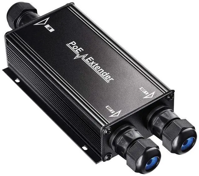 Main image of Cudy 2 Channel Gigabit Outdoor PoE Extender2 Output PoE Ports, IP67 Waterproof, 10/100/1000Mbps, PoE Repeater/PoE Amplifier/PoE Booster, Wall-Mount, Comply with 802.3bt / 802.3at / 802.3af