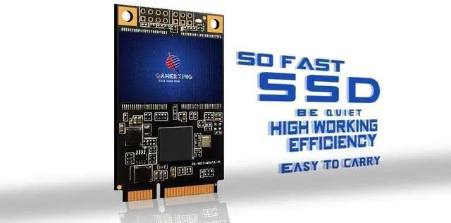 Alt view image 3 of 5 - GAMERKING SSD msata 512GB Internal Solid State Drive High Performance Hard Drive for Desktop Laptop SATA3 6Gb/s Mini PC (512GB, MSATA)
