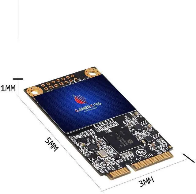 Alt view image 4 of 5 - GAMERKING SSD msata 512GB Internal Solid State Drive High Performance Hard Drive for Desktop Laptop SATA3 6Gb/s Mini PC (512GB, MSATA)