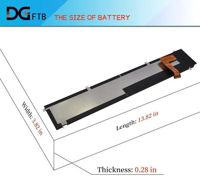 Alt view image 3 of 5 - DGTECH RC30-0248 Laptop Battery Compatible for Razer Blade 15 Advanced 2018 2019 2020 2021 RTX RZ09-02386E92 RZ09-02385 RZ09-02386 RZ09-02886 RZ09-02887 RZ09-02888 RZ09-0301 RZ09-0313 80Wh/5209mAh