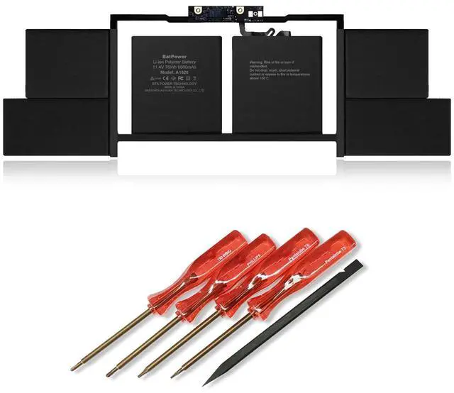 Main image of BatPower A1820 Replacement Laptop Battery for Apple Late 2016 Mid 2017 MacBook Pro 15-inch Touch Bar A1707 EMC 3072 EMC 3162 Battery MacBook Pro 15" Touch Bar A1707 Apple A1820 Battery 76Wh