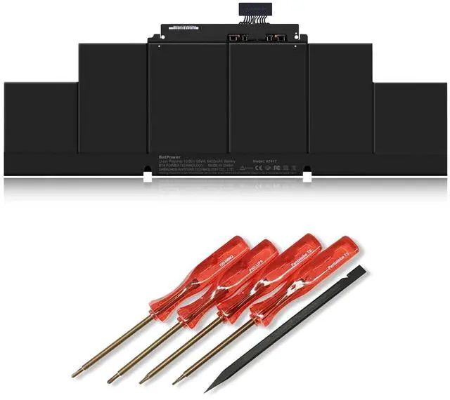 Main image of BatPower A1417 Replacement Laptop Battery for Apple Mid 2012 Early 2013 MacBook Pro 15-inch Retina A1398 EMC 2512 EMC 2673 Battery MacBook Pro 15" A1398 Apple A1417 Battery 95Wh