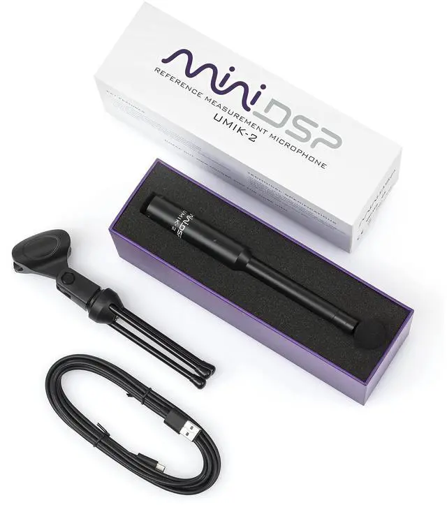 Alt view image 2 of 5 - miniDSP, UMIK-2 USB Reference Measurement Microphone