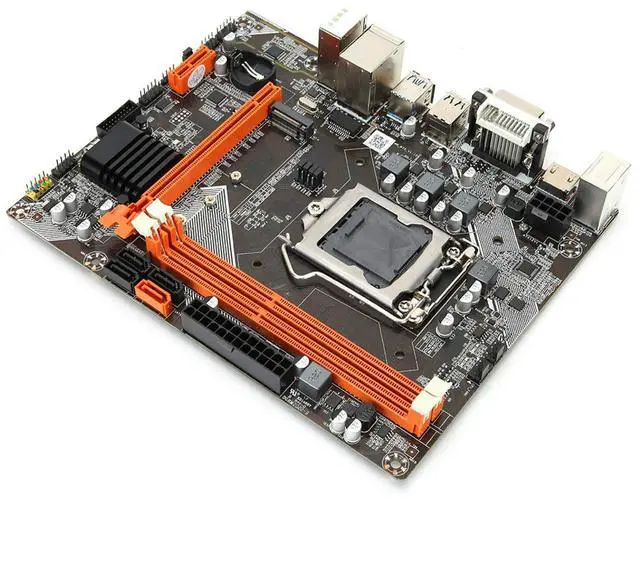Alt view image 3 of 5 - Demeras High Performance SATA3 DD 1155 pin M ATX Motherboard USB3.0 B75 Desktop Motherboard Compatible with B75 6 Channel Sound Card