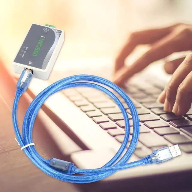 Alt view image 2 of 5 - Yanmis USB to CAN Debugger, Compatible with PC, Support Secondary Development, Portable, Ideal for Fieldbus Test Lab, Industrial Control, Intelligent Building, Automotive Electronics