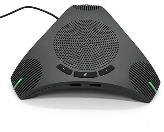 Alt view image 3 of 5 - Conference Microphone USB Speakerphone for Business, 360 Omnidirectional Microphone, Intelligent DSP Noise Reduction for Video Meeting (mic + Speaker + hub)