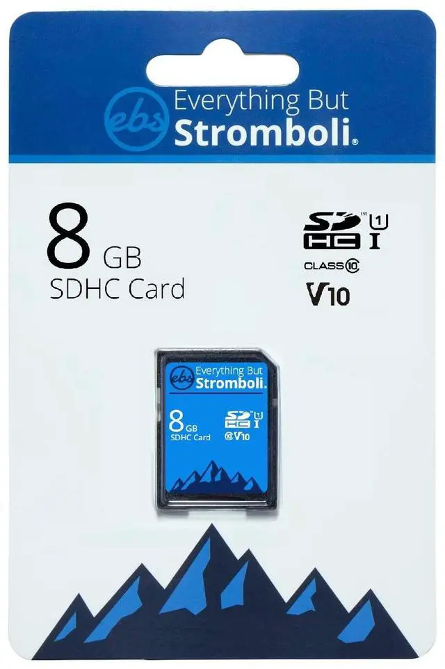 Alt view image 2 of 3 - Everything But Stromboli 8GB SD Card (10 Pack) Speed Class 10 UHS-1 U1 C10 8G SDHC Memory Cards for Compatible Digital Camera, Computer, Trail Cams