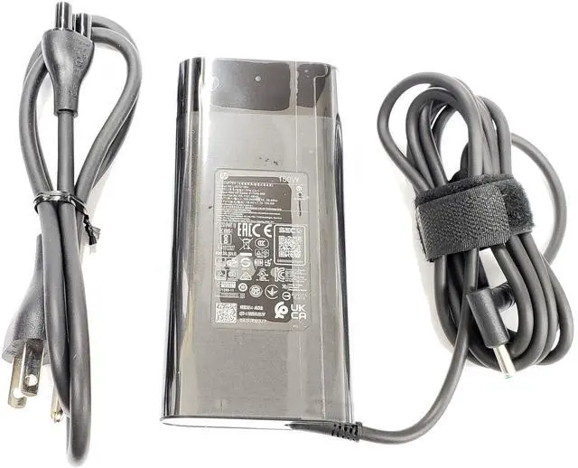 Alt view image 4 of 4 - Original New Version HP 150W 19.5V 7.7A 4.5mm Blue Tip AC Adapter for HP ZBook 15u G3 G4 HP ZBook 15 G3 G4 HP ZBook Studio G3 G4, Compatible P/N: L48757-001, TPN-CA11, 917649-850, PA-1151-08HF.